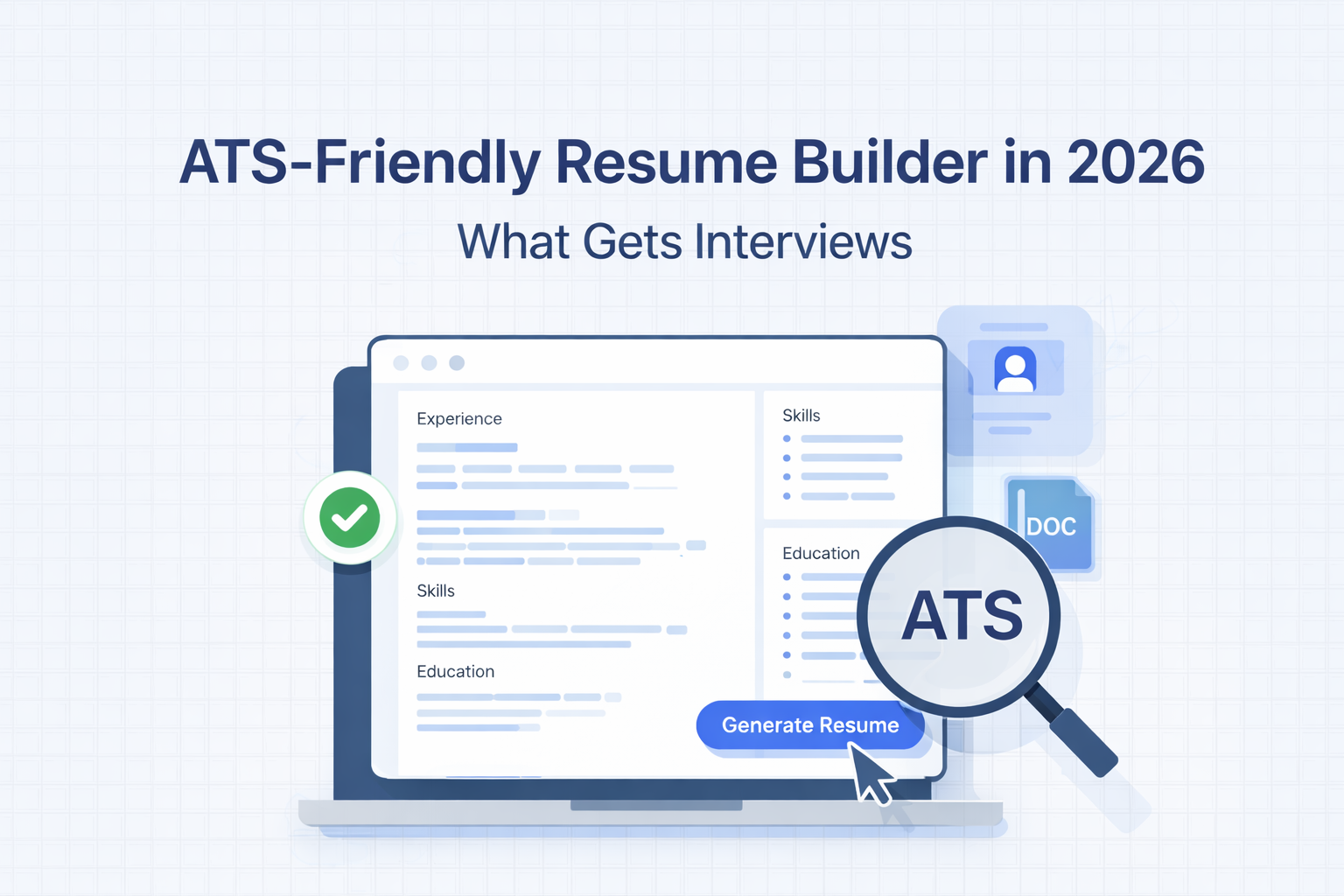 ATS Friendly Resume Builder in 2026